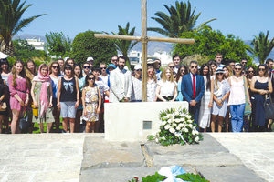 Την Κρήτη επισκέφθηκαν Έλληνες ομογενείς από χώρες του Εύξεινου Πόντου, που συμμετείχαν στο πρόγραμμα «Τα χνάρια του Καζαντζάκη»