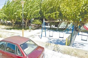 η πλατεία Κατσαμπά