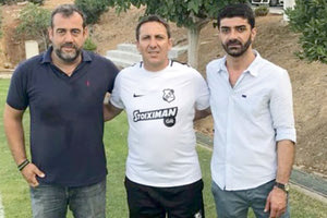 ΟΦΗ: O Παύλος Αδάμος με τον Νίκο Παπαδόπουλο και τον γενικό αρχηγό κ. Ζερβάκη