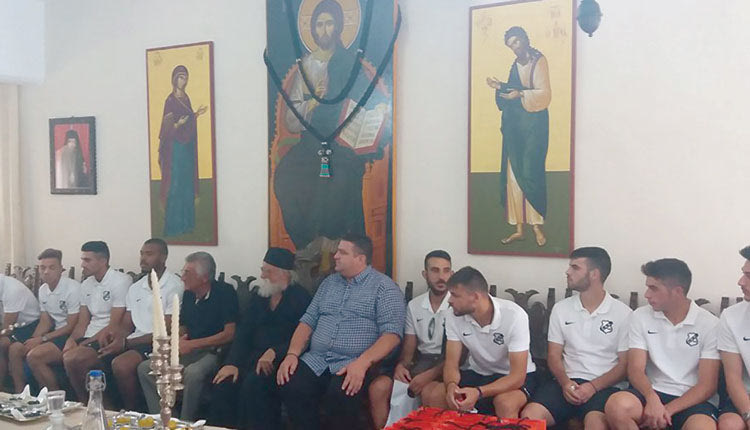 ΣΤΟ ΜΟΝΑΣΤΗΡΙ ΤΗΣ ΠΡΟΥΣΙΩΤΙΣΣΑΣ Ο ΟΦΗ: Πήρε την ευλογία της Παναγίας