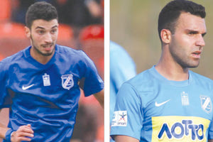 Από την Καλλιθέα στον Εργοτέλη ο Πάτας (αριστερά) και ο Σταμόπουλος