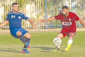 Ο Μωραΐτης σε φάση από το φιλικό Επισκοπή - Ηρόδοτος
