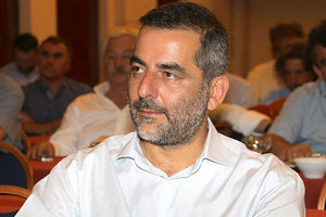 ο δήμαρχος Οροπεδίου Λασιθίου κ. Στεφανάκης