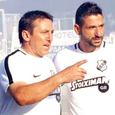  Ο Παπαδόπουλος με τον συνεργάτη του Νίκο Καραπετάκη