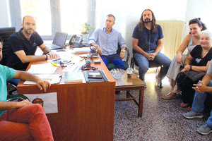 Συνάντηση στη Λότζια με αφορμή τη νέα σχολική χρονιά