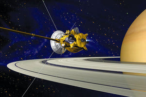 Η διαστημοσυσκευή "Cassini" (Κασίνι) της Αμερικανικής Διαστημικής Υπηρεσίας (NASA)