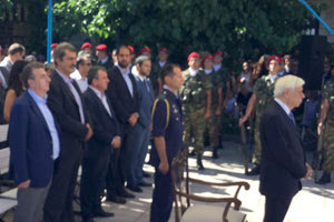 ΠΑΥΛΟΠΟΥΛΟΣ ΣΤΗΝ 73η ΕΠΕΤΕΙΟ ΤΟΥ ΟΛΟΚΑΥΤΩΜΑΤΟΣ ΤΩΝ ΑΝΩΓΕΙΩΝ