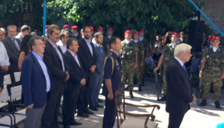 ΠΑΥΛΟΠΟΥΛΟΣ ΣΤΗΝ 73η ΕΠΕΤΕΙΟ ΤΟΥ ΟΛΟΚΑΥΤΩΜΑΤΟΣ ΤΩΝ ΑΝΩΓΕΙΩΝ