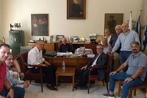 Σε Περιφέρεια και Λότζια ο Μ. Κεφαλογιάννης