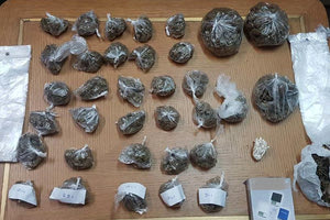 Η ηρωίνη που είχαν οι δύο συλληφθέντες