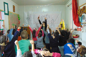 Σε κοντέινερ λειτουργεί ακόμα το 10ο Νηπιαγωγείο Ηρακλείου