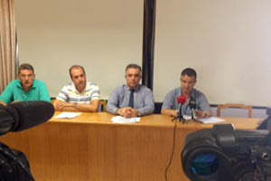 Το προεδρείο του Ιατρικού Συλλόγου Ηρακλείου