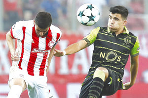 Ολυμπιακός με την Σπόρτινγκ Λισσαβόνας στο Τσάμπιονς Λιγκ.