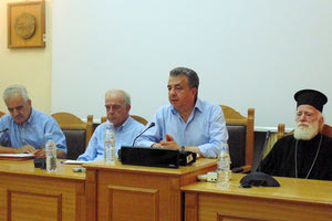 ο περιφερειάρχης Στ. Αρναουτάκης σε συνάντηση δημάρχων, εκπροσώπων φορέων στην Περιφερειακή Ενότητα Ηρακλείου
