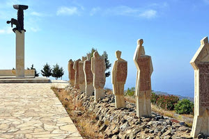 Το μνημειο ολοκαύτωματος της Βιάννου