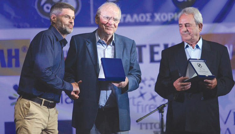 ΠΑΠΑΜΑΤΘΑΙΑΚΗΣ-ΔΟΥΛΟΥΦΑΚΗΣ-ΜΑΘΙΟΥΔΑΚΗΣ: Τιμή και για τρεις παλιούς προέδρους του ΟΦΗ,