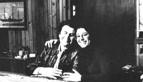 Η Μαρία Φαραντούρη με Μίκη Θεοδωράκη