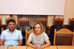 Η κ. Βρέντζου και ο κ. Επιτροπάκης για την υλοποίηση του προγράμματος ΤΕΒΑ (Ταμείο Ευρωπαϊκής Βοήθεια Απόρων)