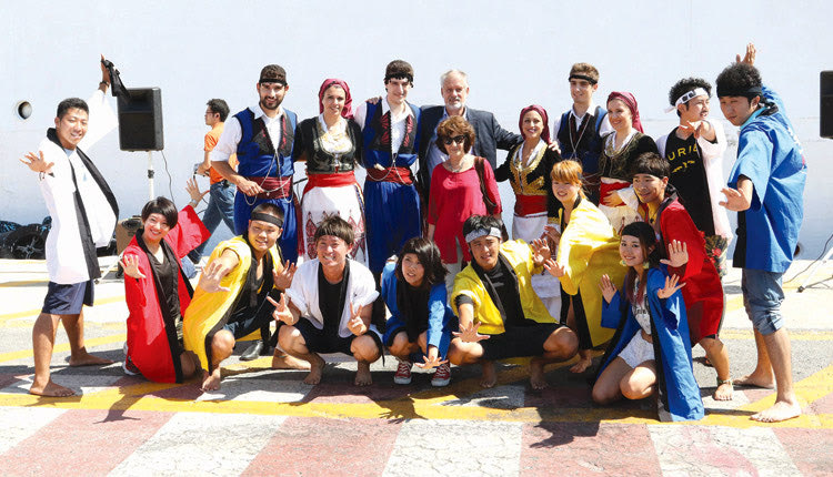  Ο ΟΛΗ υποδέχτηκε αρχικά την αποστολή Πλοίου της Ειρήνης στο λιμάνι του Ηρακλείου