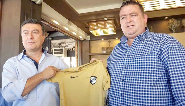 Ο πρόεδρος της ΠΑΕ ΟΦΗ Φώτης Τσάλος