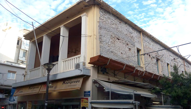 κτίριο της Τροχαίας στην οδό Ταγματάρχου Τζουλάκη