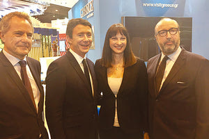 Η κα Κουντουρά στο πλαίσιο της  Διεθνούς Τουριστικής Έκθεσης IFTM - TopResa,  στο Παρίσι