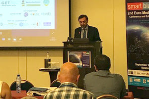 έναρξη του συνεδρίου για τις «Έξυπνες Πόλεις» που πραγματοποιείται στο Ηράκλειο