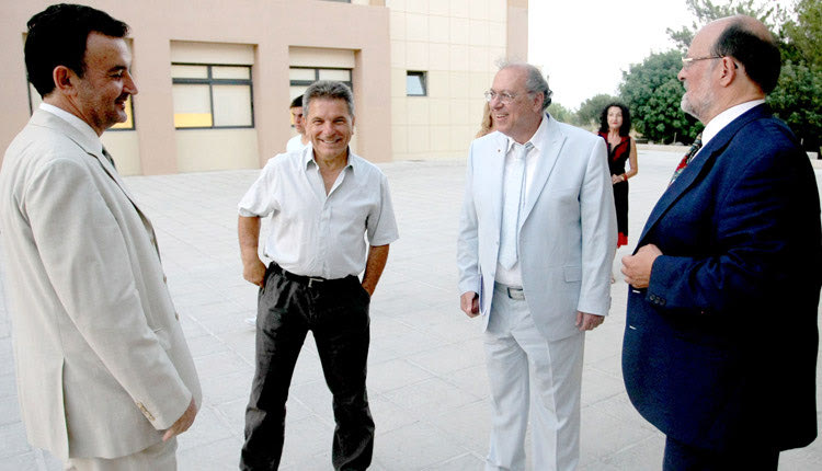 Από την επίσκεψη του κ. Χριστοδούλου στις εγκαταστάσεις του TEI