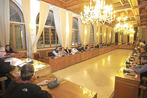 Ο Πρόεδρος του Δημοτικού Συμβουλίου Ηρακλείου, Γρηγόρης Πασπάτης