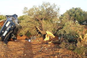 τροχαίο στον Ανισσαρά