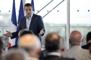 ΕΛΛΗΝΟΓΑΛΛΙΚΟ ΕΠΙΧΕΙΡΗΜΑΤΙΚΟ FORUM: Τσίπρας - επιχειρηματίες