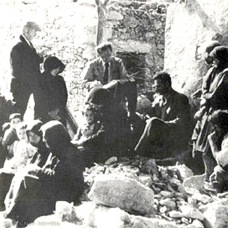 ΦΩΤΟ ΗΜΕΡΑΣ: Ο Νίκος Καζαντζάκης στο Αμάρι