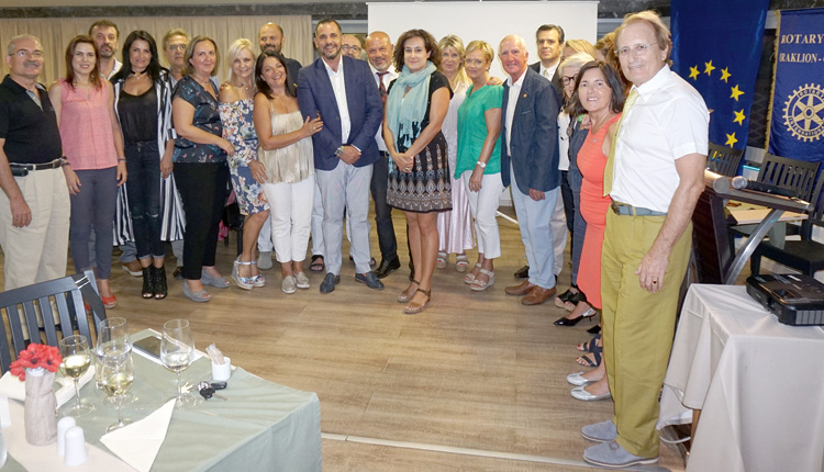 Ομιλία από τον Ροταριανό Όμιλο HΡΑΚΛΕΙΟ - CANDIA για το “ΧΑΜΟΓΕΛΟ ΤΟΥ ΠΑΙΔΙΟΥ”