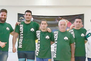 Την έναρξη συνεργασίας με το τμήμα πάλης του Παναθηναϊκού για τα επόμενα χρόνια παρουσίασε ο Μίνωας