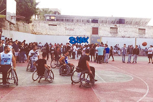 Την ομάδα μπάσκετ με αμαξίδιο ΑΣΚΑ φιλοξένησε χθες το Λύκειο Ν. Αλικαρνασσού για την ημέρα αθλητισμού