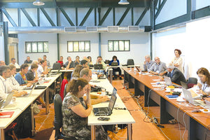 Η συνάντησης της CETAF στην Ελλάδα, στον εκθεσιακό χώρο του Μουσείου Φυσικής Ιστορίας Κρήτης