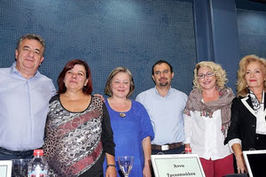 Οι ομιλητές στην παρουσίαση του βιβλίου της Αννας Τριχοπούλου : Επιχειρηματικότητα και Κοινωνική οικονομία, η Οπτική του Φύλου