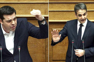 κόντρα Τσίπρα-Μητσοτάκη