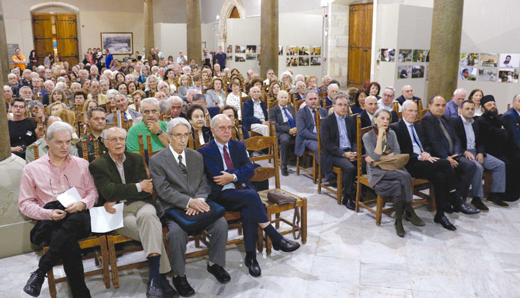 Κατάμεστη ήταν η Βασιλική που φιλοξένησε την τελετή