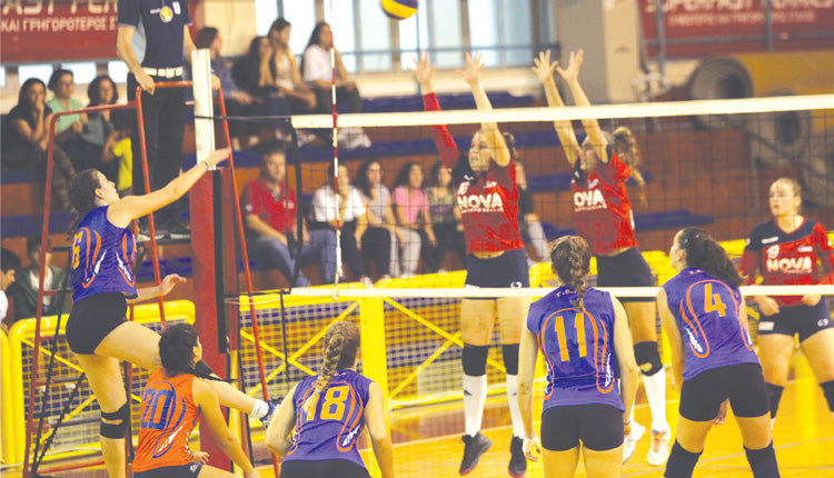 από το ντέρμπι των νεανίδων ανάμεσα στην ΑΘΛΕΣΗ και τη ΓΕΗ