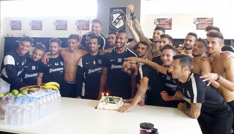 Μάριος Όγκμποε γενέθλια στον ΟΦΗ.