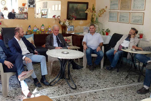 Περιοδεία Λαμπρινού σε Βενεράτο-Αυγενική