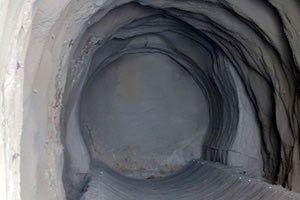 εργασίες με το μηχάνημα ολομέτωπης κοπής για τη διάτρηση των σηραγγών του φράγματος Αποσελέμη