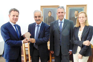 Στην Περιφέρεια Κρήτης ο Ολλανδός πρέσβης