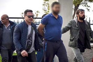 Κατά την προσαγωγή του Σύρου  τζιχαντιστή στον εισαγγελέα Αλεξανδρούπολης