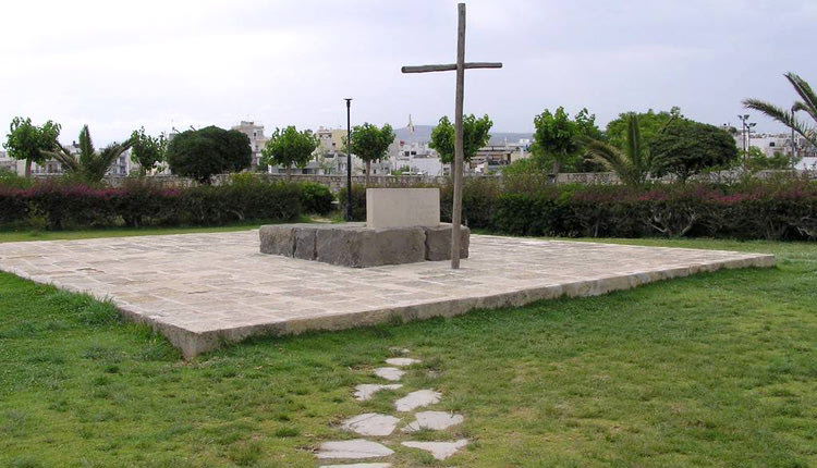 Ο τάφος του Καζαντζάκη