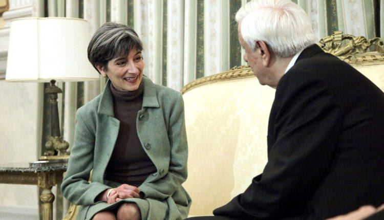 Η ΠΡΕΣΒΗΣ ΚΕΪΤ ΣΜΙΘ Με τον πρόεδρο της Δημοκρατίας κ. Προκόπη Παυλόπουλο