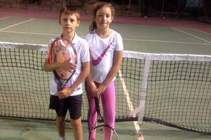 Τσατσάκης Έκτορας και Παρασκευαΐδη Μιχαέλα στο 3ο Παγκρήτιο πρωτάθλημα τένις πράσινου γηπέδο