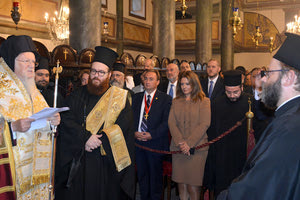 ομιλία τῆς Α.Θ. Παναγιότητος τοῦ Οἰκουμενικοῦ Πατριάρχου κ.κ. Βαρθολομαίου κατά τήν εἰς Μέγαν Ἀρχιδιάκονον χειροθεσίαν τοῦ Θεοδώρου Μεϊμάρη