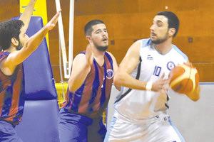 Ο Αλετράς του Ηροδότου σε φάση από το ματς με τον Τηγανίτη στο πρωτάθλημα της ΕΚΑΣΚ.